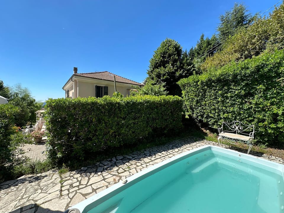 Property building, Spring, Day, Garden, Garden view, Pool view, Swimming pool