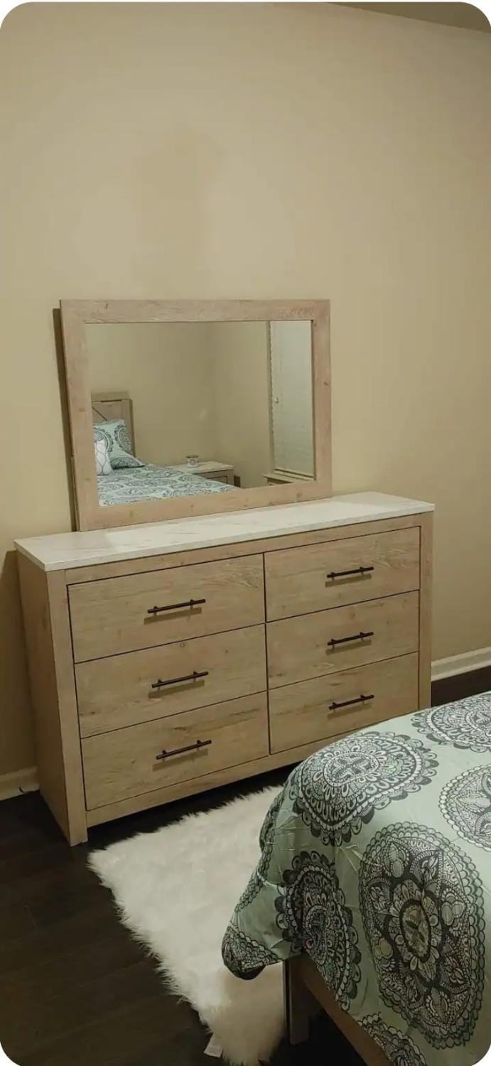 Bed, Photo of the whole room, Bedroom, wardrobe