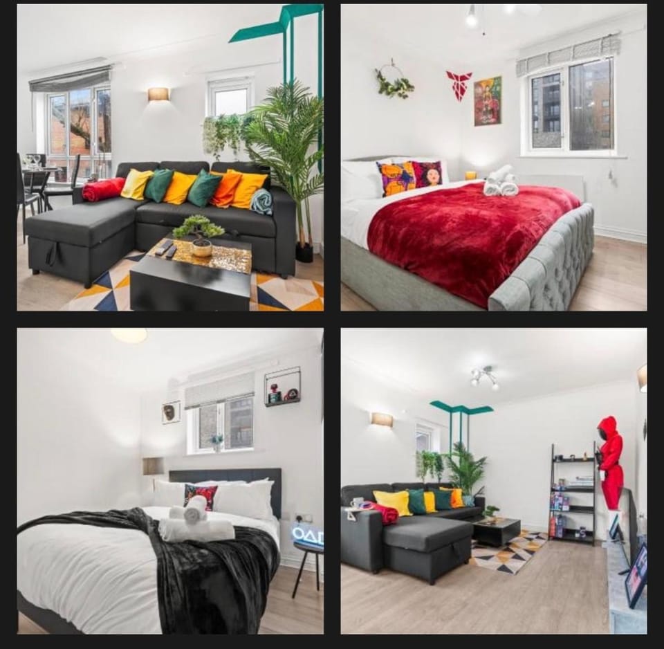 2 Cosy Bedroom Sleeps 6 02 Arena Perfect for Contractors Families and Groups House in London