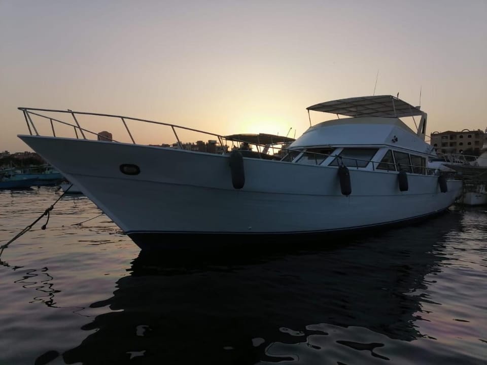 Zafeer Docked boat in Hurghada