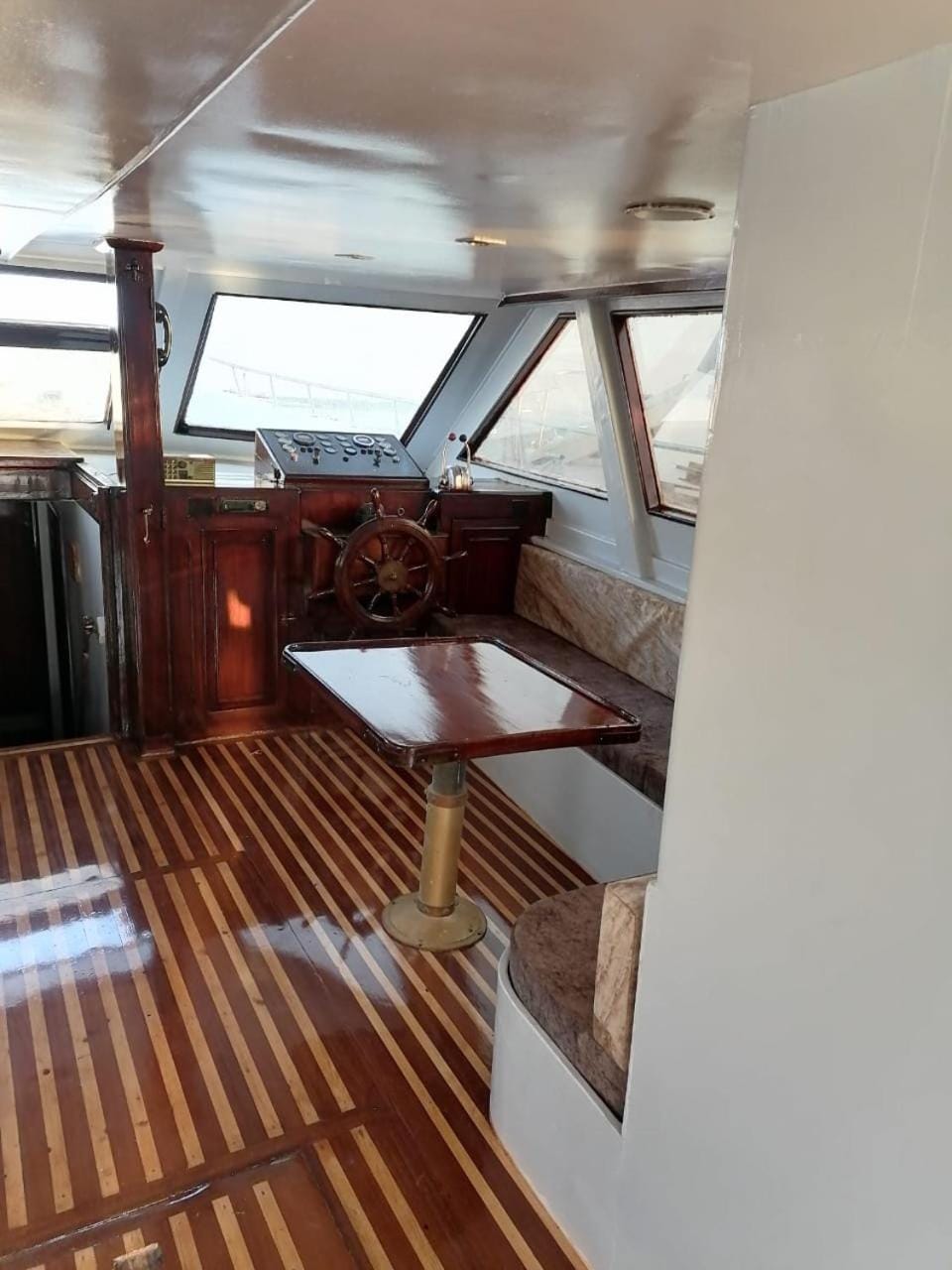 Zafeer Docked boat in Hurghada