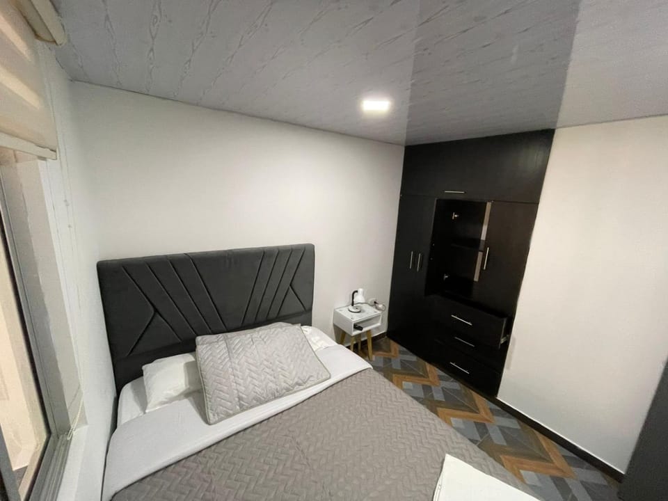 Bed, Photo of the whole room, Bedroom, wardrobe