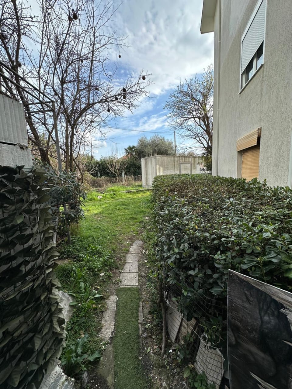 Property building, Garden