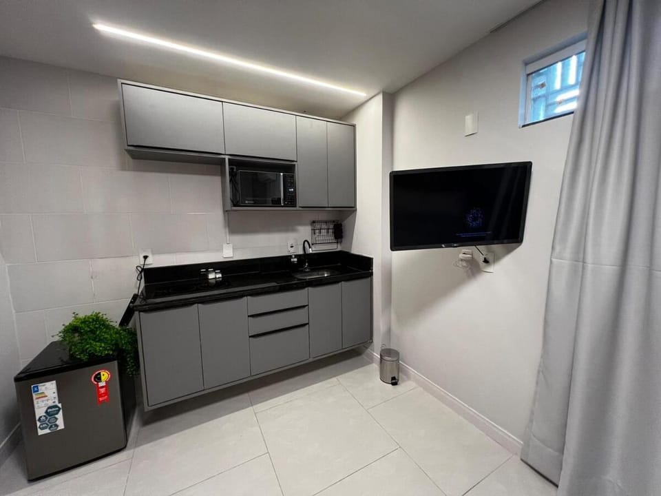 Loft Confortável com Ar, Cozinha e Wi-Fi no Centro Apartment in Santa Teresa