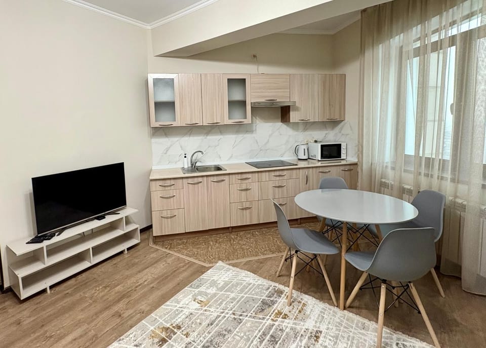 Евродвушка в ЖК Арай Apartment in Almaty