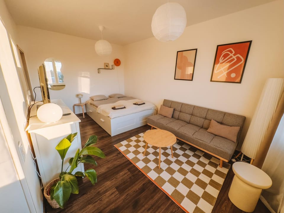 Living room, Bedroom