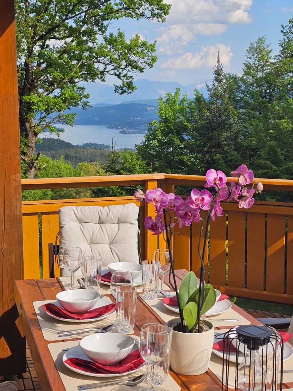 View (from property/room), Balcony/Terrace, Lake view