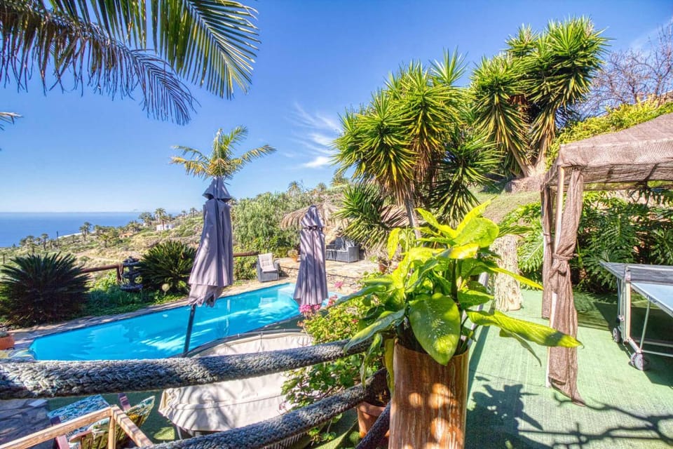 Natural landscape, Garden, Garden, Garden view, Pool view, Sea view, Swimming pool, Swimming pool, sunbed