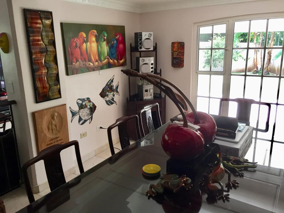 Dining area, Dinner