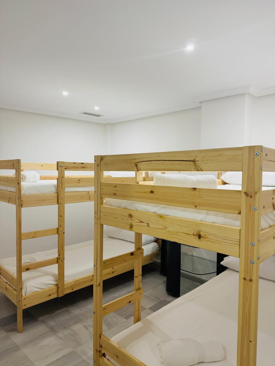Photo of the whole room, bunk bed