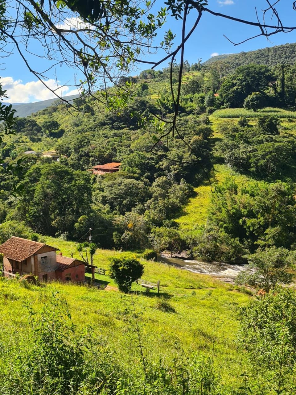 Nearby landmark, Day, Natural landscape, Hiking, Mountain view, River view