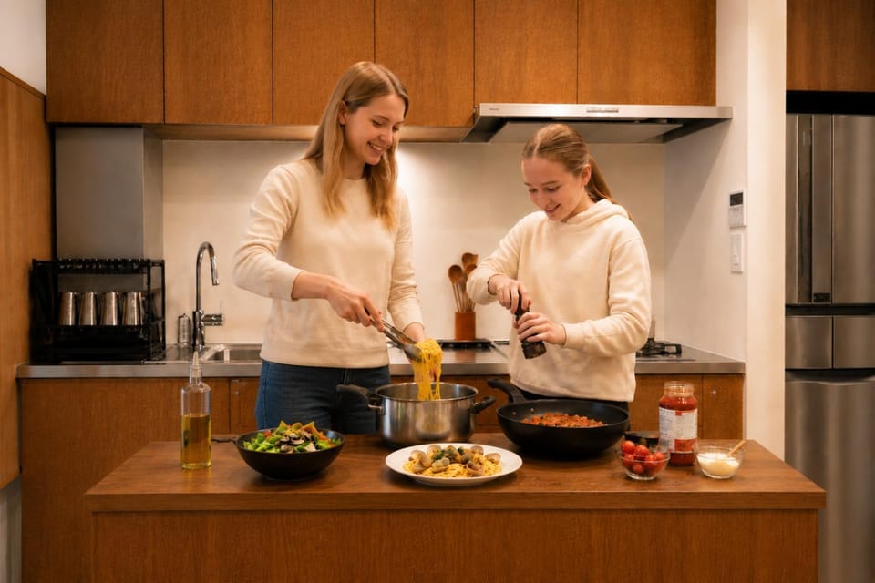 People, Kitchen or kitchenette