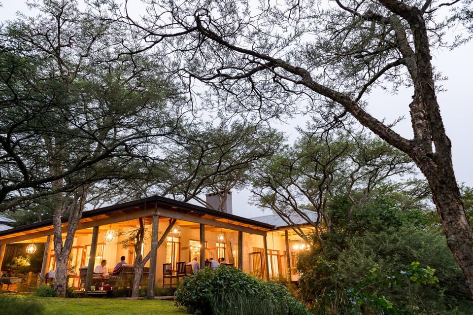 Property building, Garden view