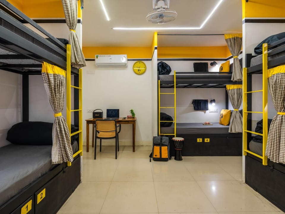 Bed, Photo of the whole room, Bedroom, bunk bed