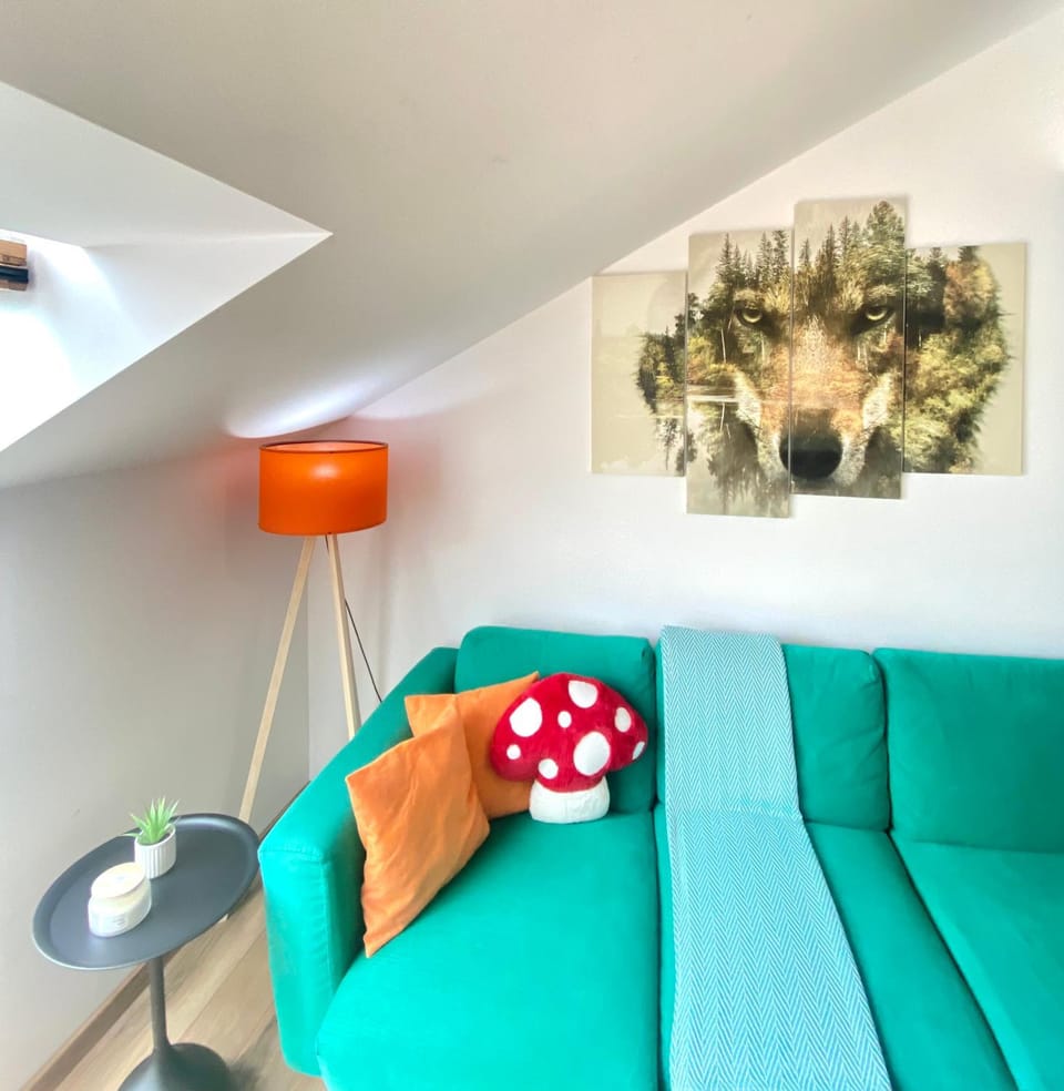 Loft to Be You-Mountain View Sky Home-2 Bedrooms Loft-Rasnov Apartment in Brașov County