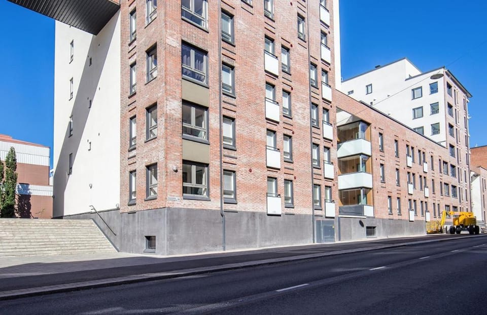 Kotimaailma Modern city studio in Vaasa city center, Näytelmä Apartment in Finland