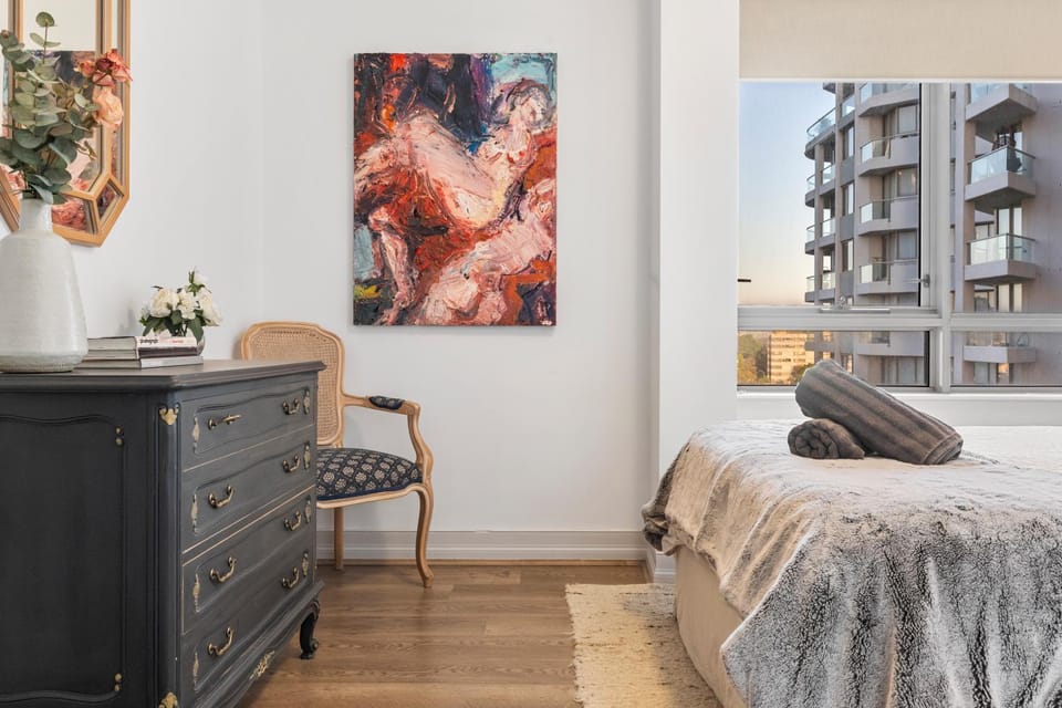 Bed, Bedroom