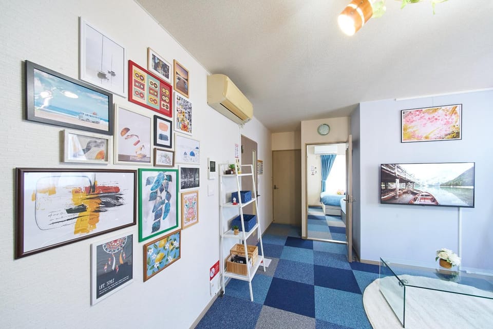 Living room, air conditioner