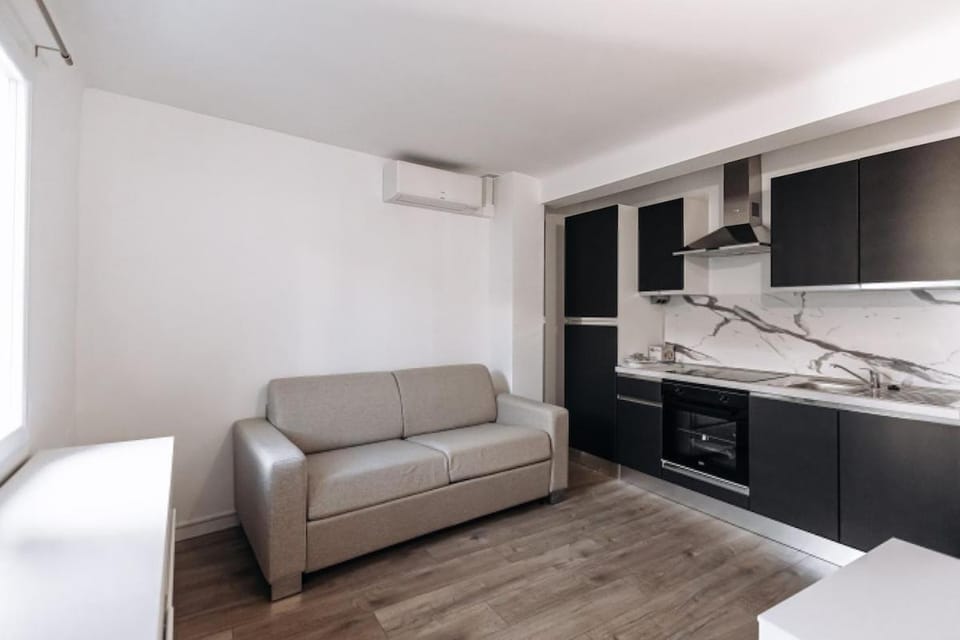 Living room, air conditioner