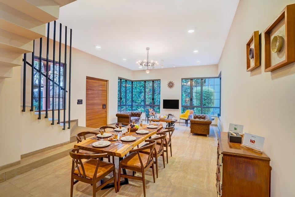 ELIVAAS Villa 39 - Serene 6 BHK Retreat with Pvt Pool, Gaming Zone & Balcony Villa in Lonavla