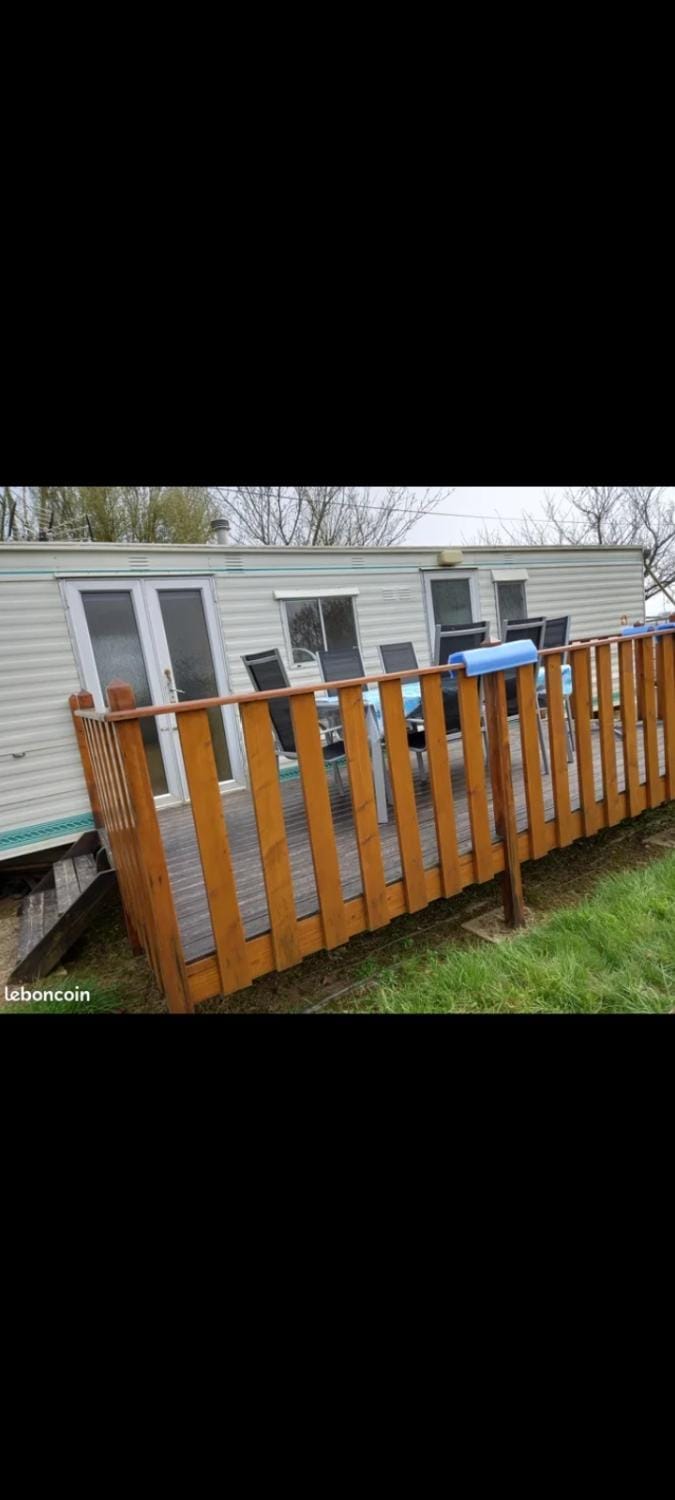 Mobil-home charmant à 10 minutes de la mer Campground/ 
RV Resort in Brittany