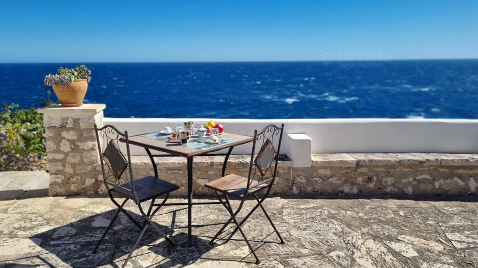 Patio, Day, Natural landscape, View (from property/room), Balcony/Terrace, Dining area, Sea view