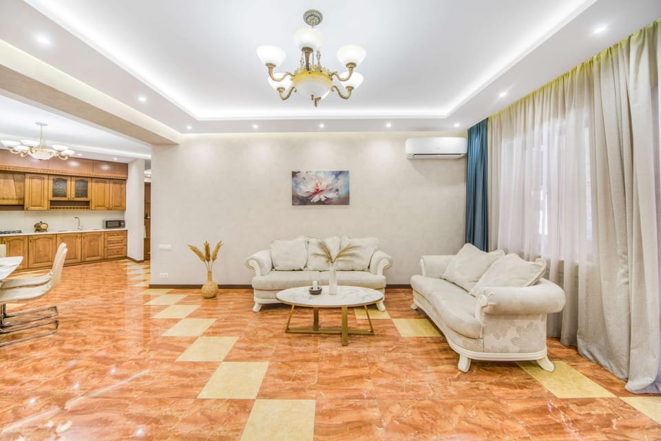 Living room, Seating area, air conditioner