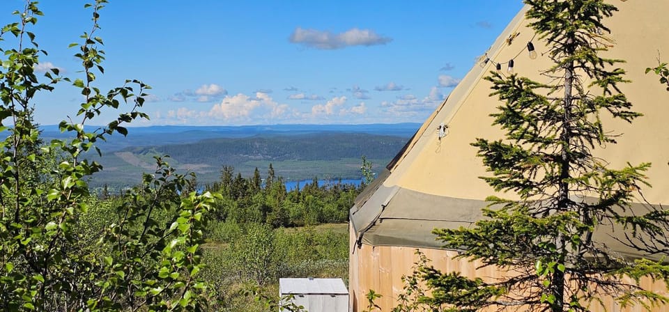 Tipi Mountain Camp Luxury tent in Nordland, Norway