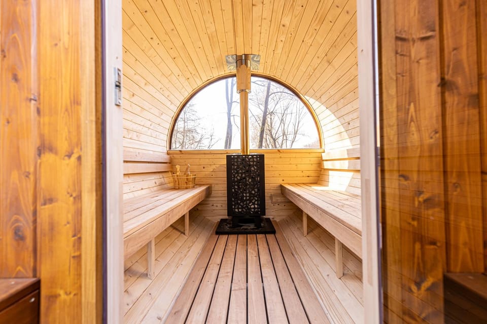 Sauna, Lake view