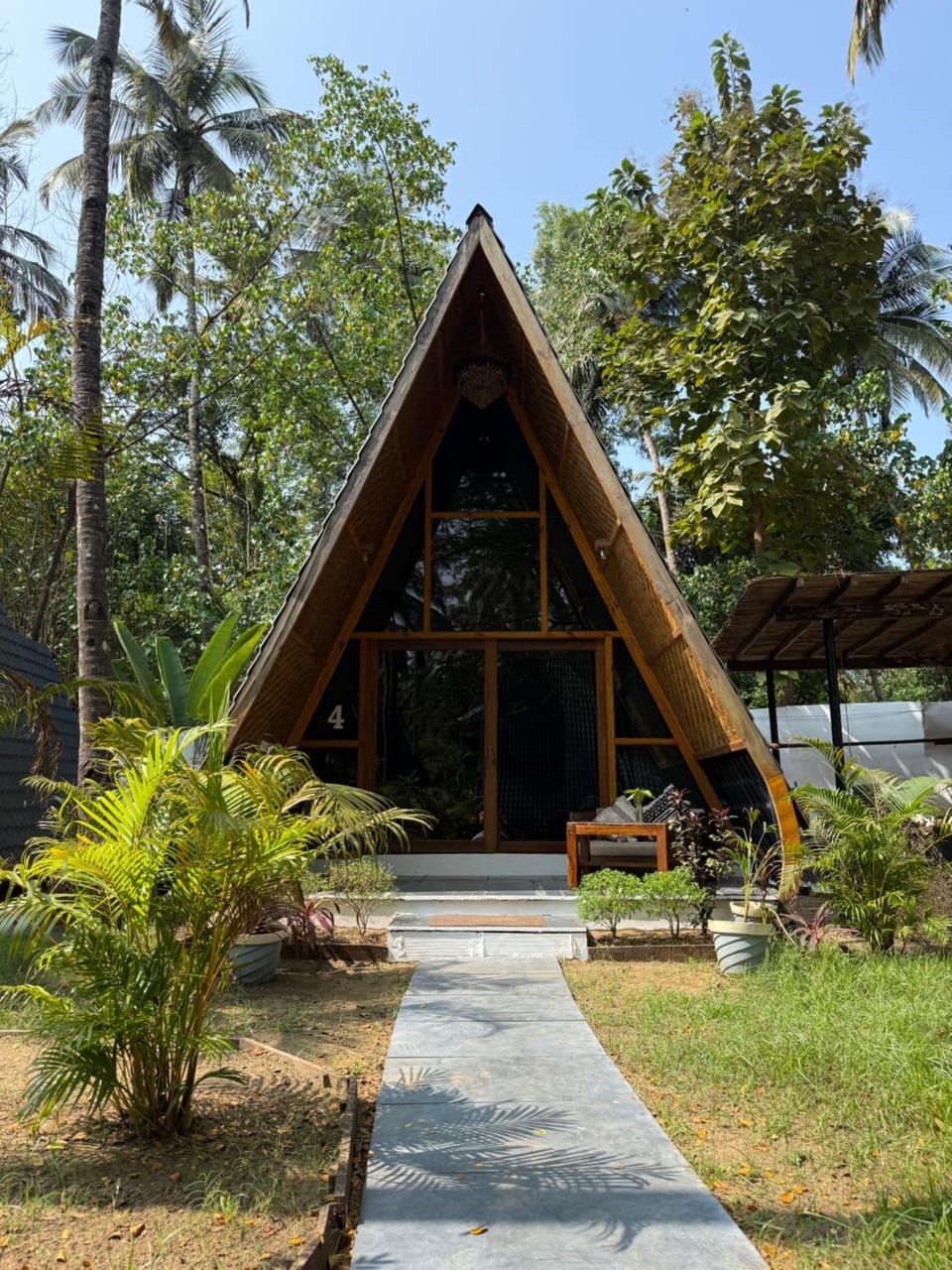 Property building, Garden