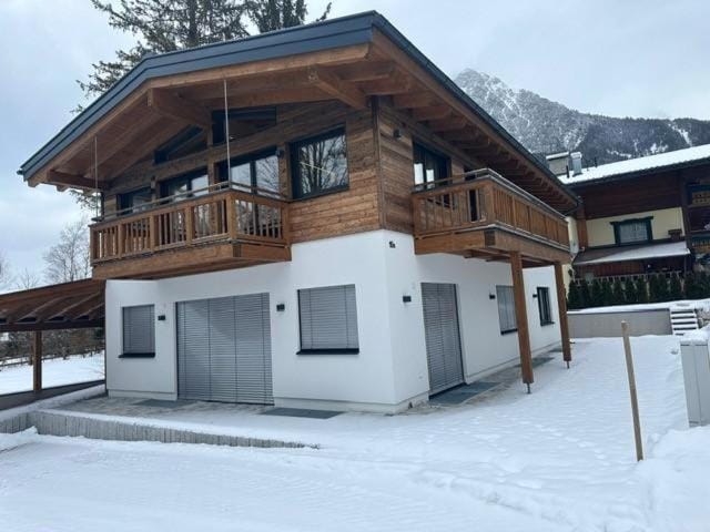 Property building, Winter