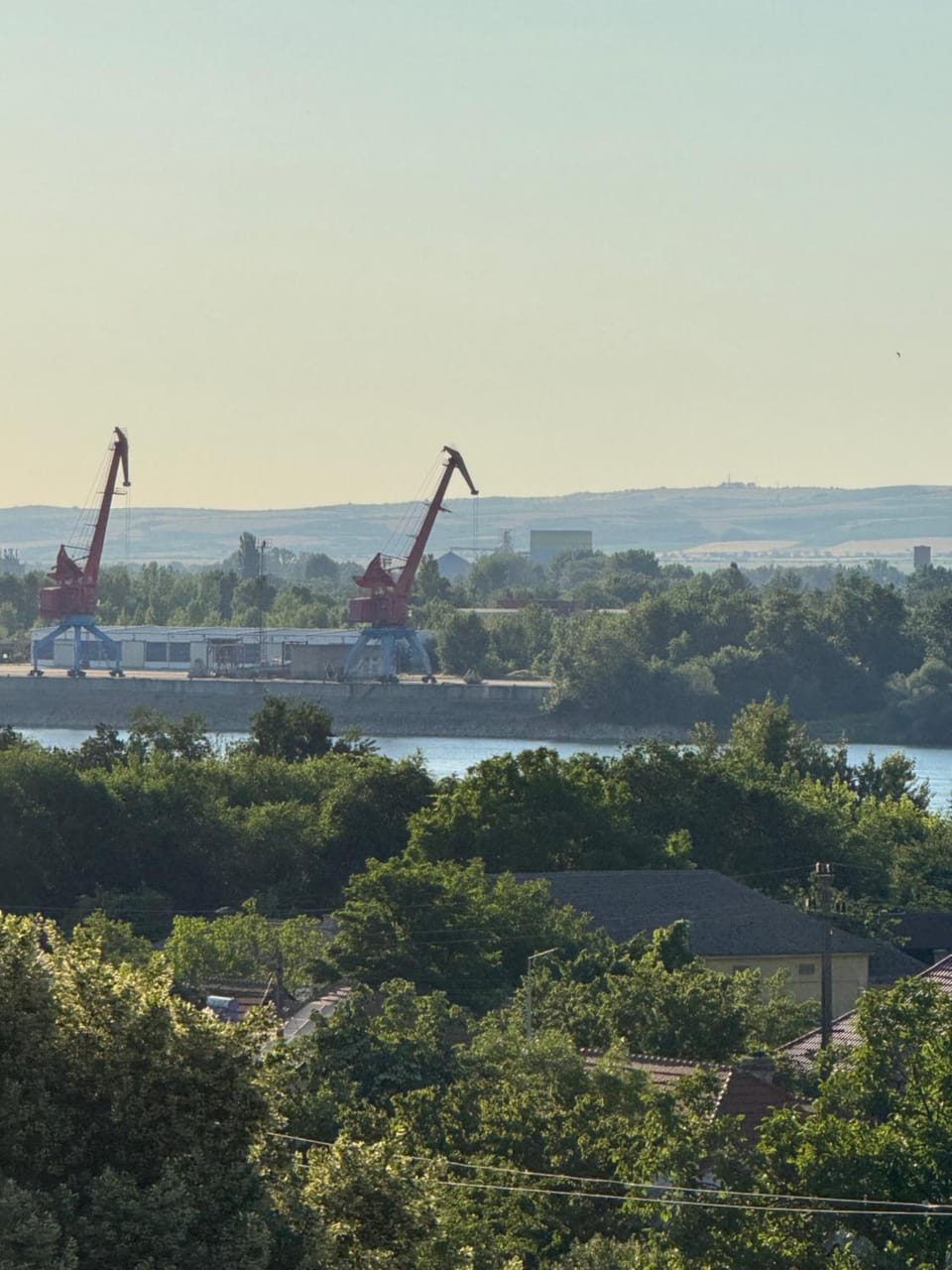 Day, Natural landscape, Bird's eye view, River view