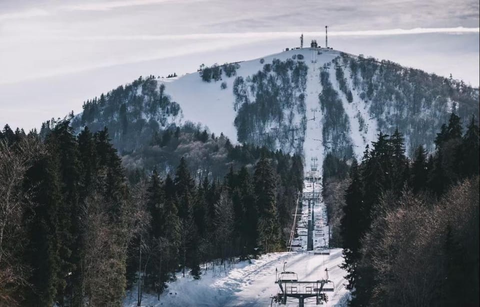 Winter, Mountain view