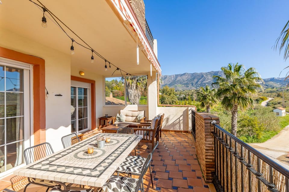 Natural landscape, Balcony/Terrace, Mountain view