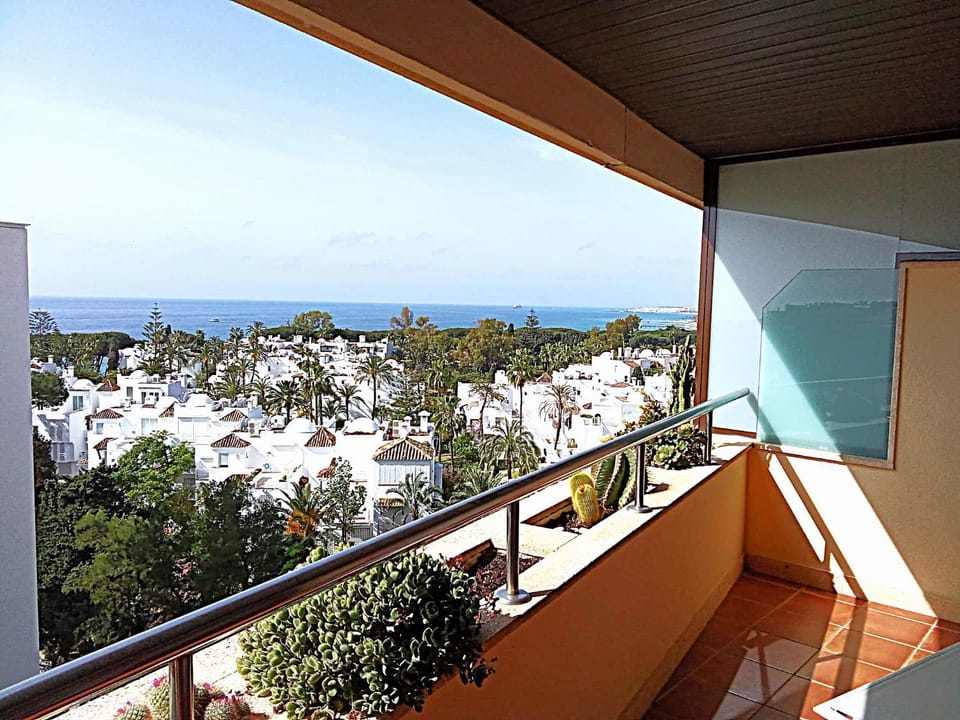 View (from property/room), Balcony/Terrace, Sea view