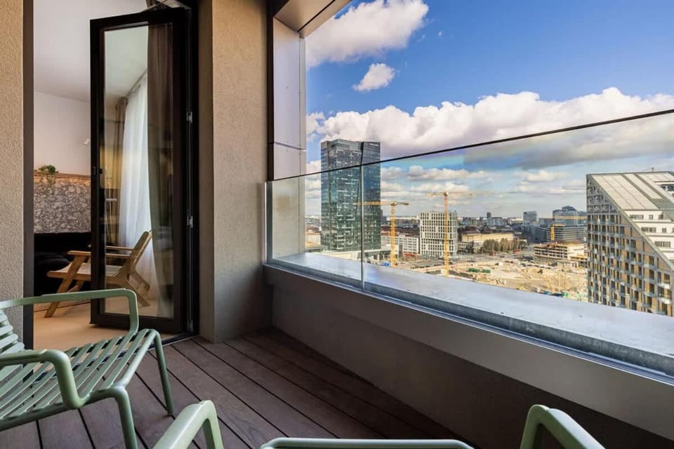 Day, View (from property/room), Balcony/Terrace, Seating area, City view