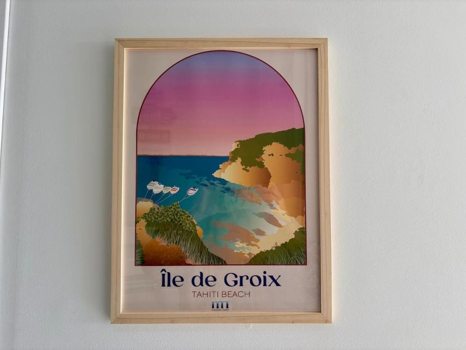 L'Echappee Belle Vue Mer Piscine 4 personnes Apartment in Guidel