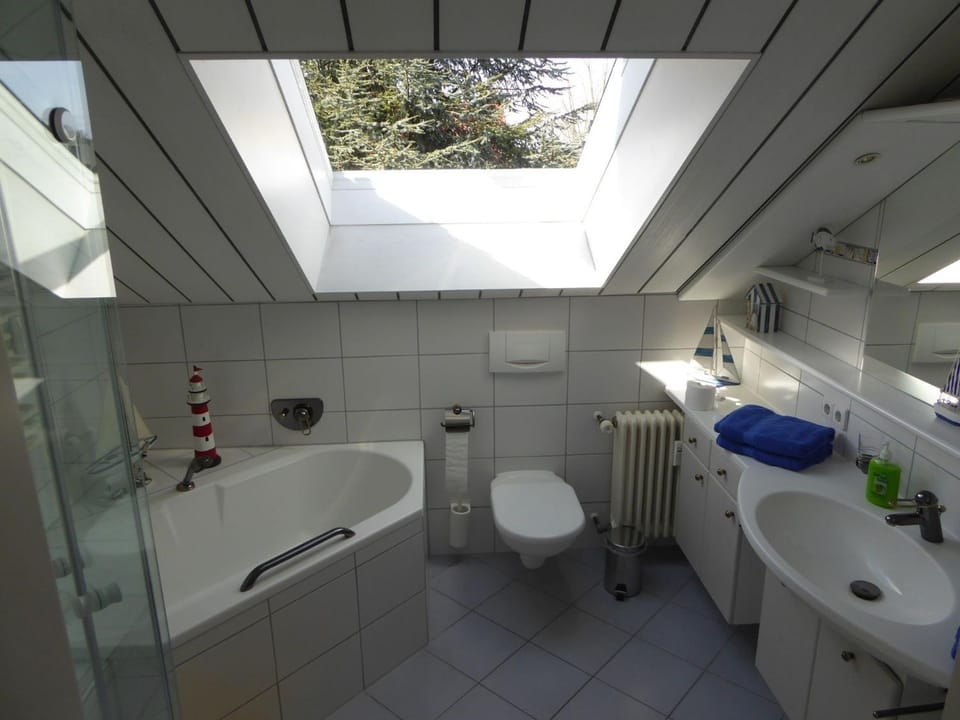 Property building, Bathroom, Living room