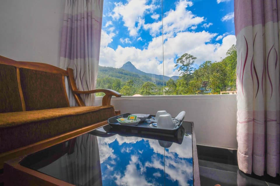Coffee/tea facilities, Seating area, Mountain view, hair dresser