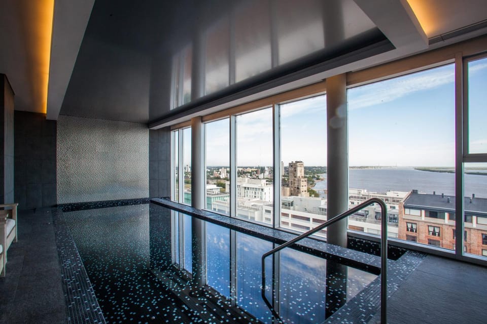 Day, River view, Swimming pool
