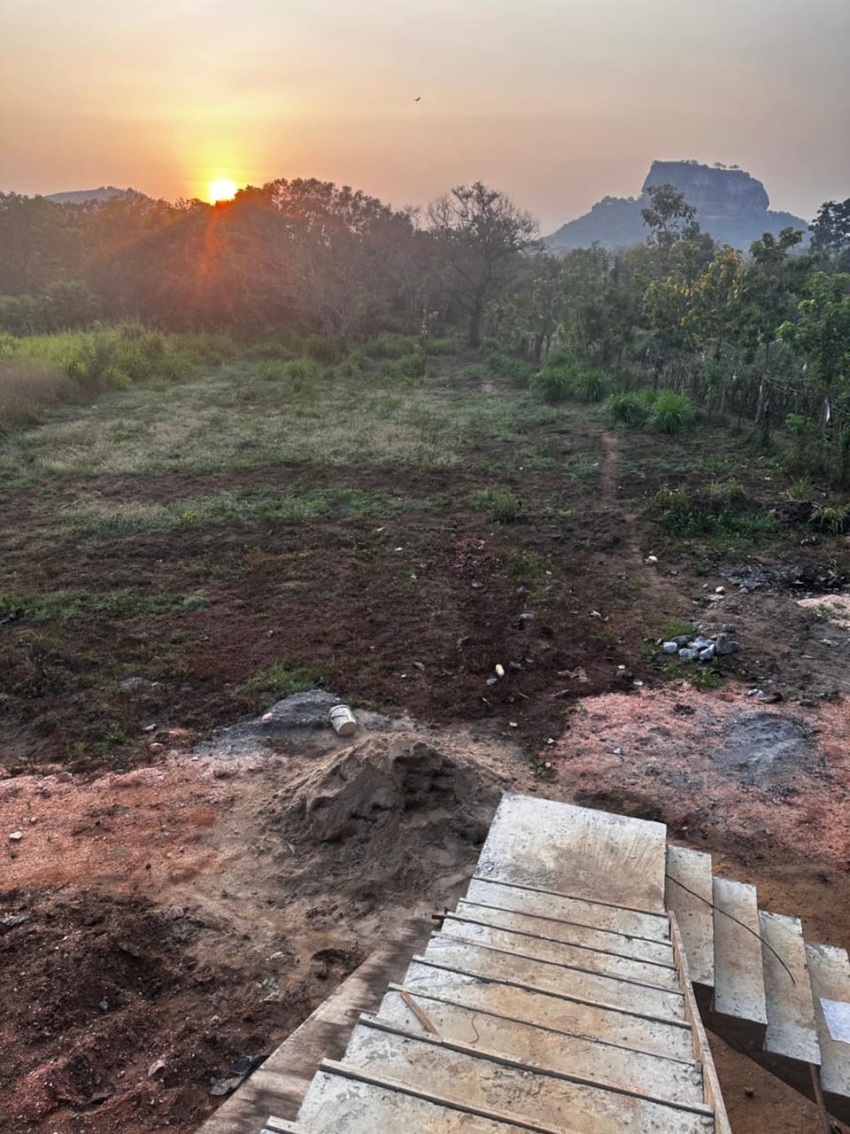 Natural landscape, Mountain view, Sunrise