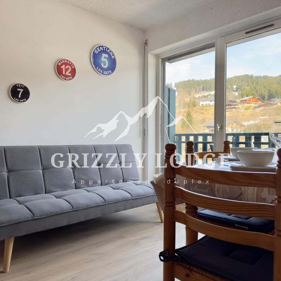 Grizzly Lodge - appartement duplex sur les pistes Apartment in Les Gets