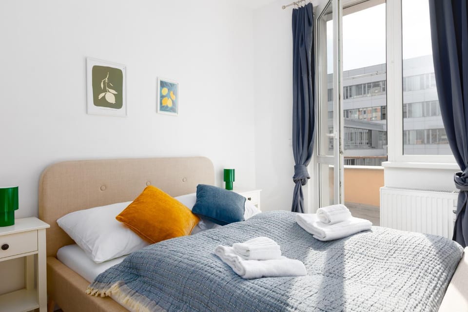 2 bedroom apartment with a terrace near the metro Apartment in Prague