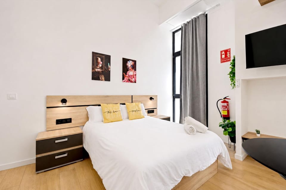 Bed, Bedroom, wardrobe