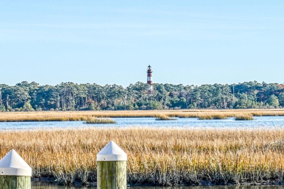 Piney Island Paradise - Waterfront with pier & patio! House in Chincoteague Island