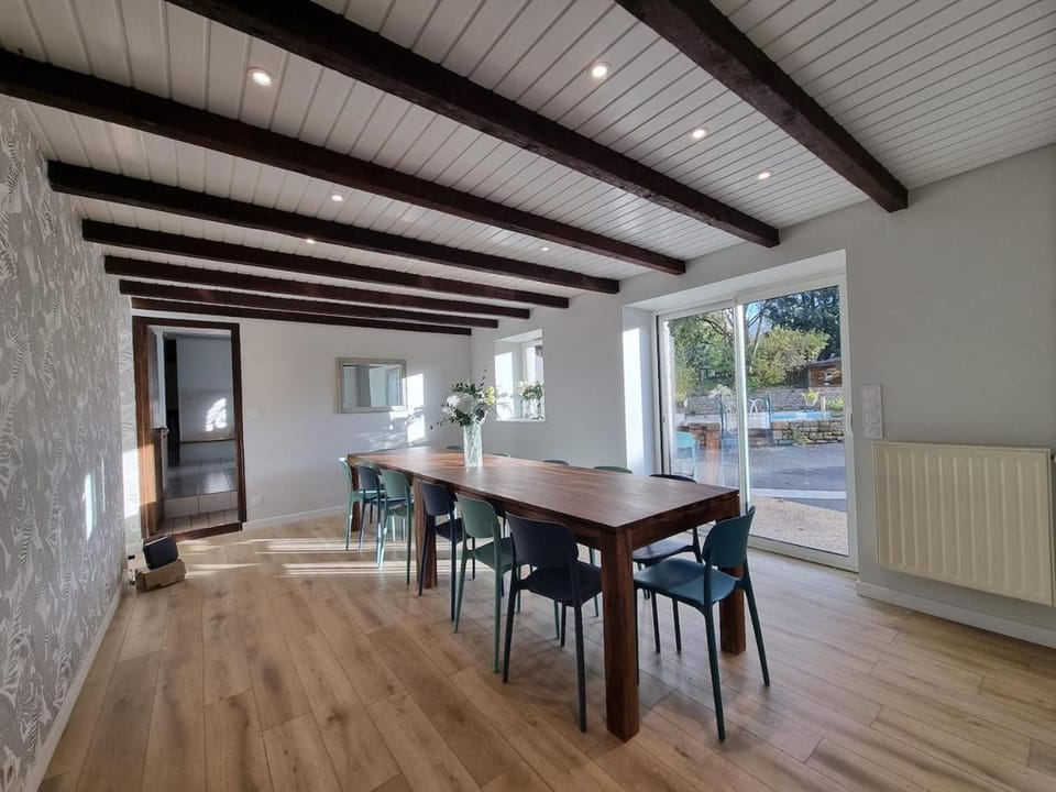 Au Mont De La Quintine # Piscine & Jacuzzi # House in Brittany