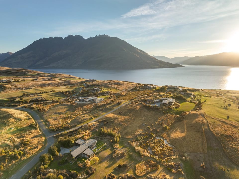 Natural landscape, Bird's eye view, Lake view, Mountain view