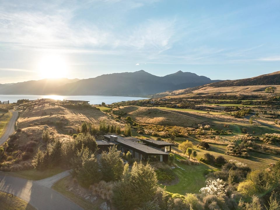 Natural landscape, Bird's eye view, Lake view, Mountain view