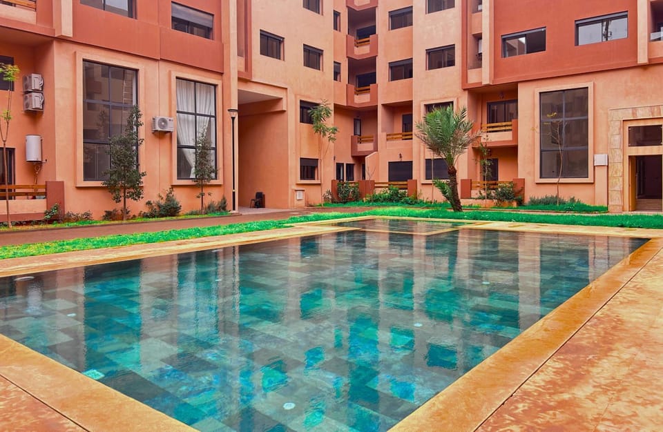 Le Cosy de Gueliz avec Piscine et Belle Vue Apartment in Marrakesh