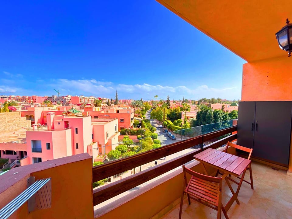 Le Cosy de Gueliz avec Piscine et Belle Vue Apartment in Marrakesh